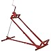 Rpuzonier Ride on Lawn Mower Jack Lift, 800 Lbs Capacity Lawn Tractor Lifter Telescopic Maintenance Jack for Lawn Mowers and Garden Tractors, Lawn Tractor + 45°Tilt Adjustable (Red)