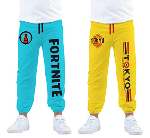 Image of KYDA Kids Boy's Regular Fit Mid Rise Cotton Track Pant