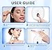 Face and Neck Massager, 7 Colors Face Sculpting Tool，Face Lift Device for Skin Care，at-Home Face Tool with Vibration and Thermal (White)