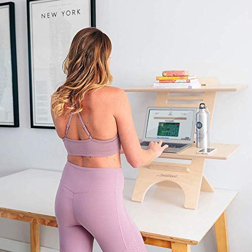 Jumbo Deskstand Standing Desk Height Adjustable Sit-Stand Desk Converter, Ergonomic Furniture #TOP1