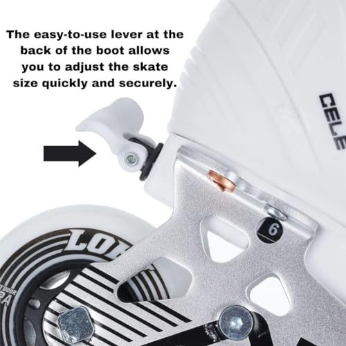 Alkali Cele Adjustable Senior Junior Youth Roller Inline Hockey Skates thumb #2