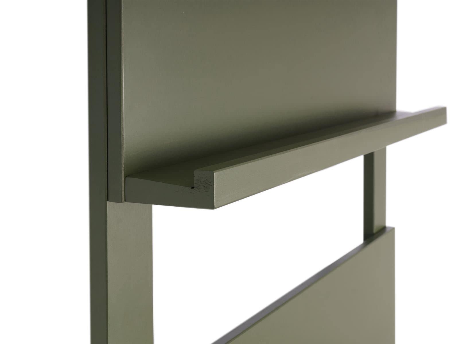MaximaVida Wandregal Jamie schwarz - Bücherregal - Zeitschriftenregal - 180 cm x 80 cm (Green)