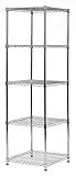 Muscle Rack SWS181859-5C Wire Shelf Slim Spacesaver, 59