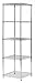 Muscle Rack SWS181859-5C Wire Shelf Slim Spacesaver, 59" Height, 18" Width, 18" Length