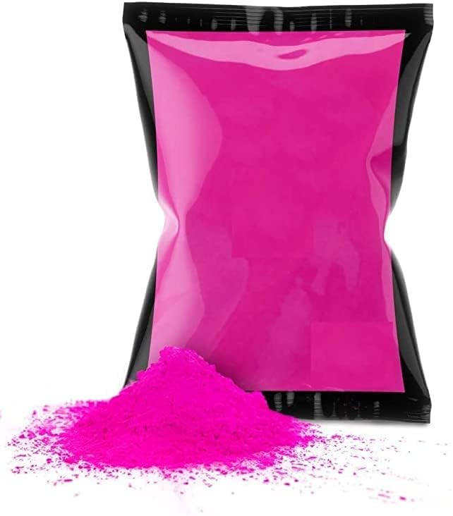 Natural Holi Gulal Colors Powder | Individual Color Powder Packets-5 LBS each | Pack of 5 | Perfect for Small Events, Birthday Parties, Holi Festivals, Summer Camp, Color Toss Color Wars, Fun Run.