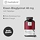 HealthyWorld® Eisenbisglycinat 40 mg - Mit Vitamin C - 240 Tabletten - 8-Monatsvorrat - Ohne GVO und Ohne Künstliche Farbstoffe - 40 mg Eisen, 40 mg Vitamin C - Höchste Qualität