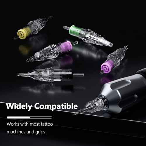 BIGWASP Classic 50pcs Tattoo Cartridge Needles Assorted Mixed 1003RL 1005RL 1007RL 1207RM - image 6