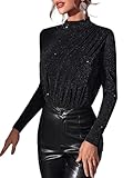 Typ: Party Top Damen Sexy Glitzer
