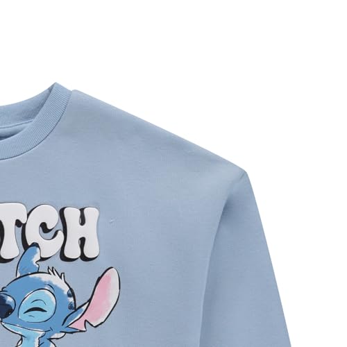 Disney Girls Lilo and Stitch Fashion Sweatshirt Collegiate Athletic Crewneck Sweatshirt - Lilo and Stitch Sweatshirt4