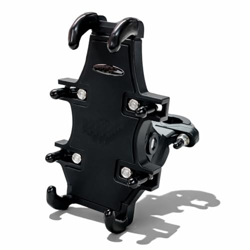 Image of Heavy Duty Bike Mobile Holder | 360 Rotation | Universal Phone Mount for Motorcycle & Scooter | Handlebar Mobile Stand