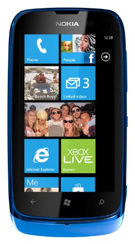 Nokia Lumia 610 Smartphone GSM/EDGE/WCDMA/HSDPA A-GPS Bluetooth Windows 7.5 Noir