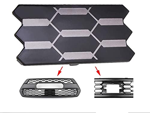 SETLUX Front Grille Garnish Radar Sensor Cover Replacement for Tacoma TRD PRO 2018 2019 2020 TSS Sensor Cover Replaces Part # 53141-35060