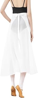Adult Long Flowy Sheer Chiffon Wrap Scarf Midi Skirt for Ballet Dance Skate Performance Price In India