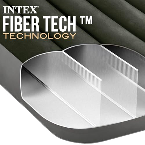 Matelas gonflable 2 places large Intex lit d'appoint gonflable pied - 8