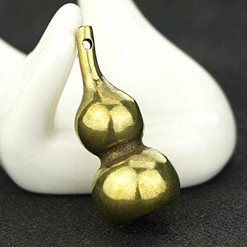 Pendentif en laiton RLKHXBS en forme de gourde pour clés et voiture