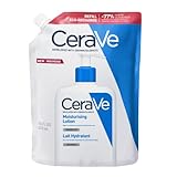 CeraVe Lozione Idratante, Per Pelli da Secche a Molto Secche, Barriera Cutanea Sana e Ripristinata, Con Ceramidi e Acido Ialuronico, Confezione Refill, 473 gr