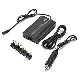 Description du produit Tutoy 11 Pcs Universal 100W DC AC Auto Notebook Laptop Chargeur Adaptateur d\'alimentation