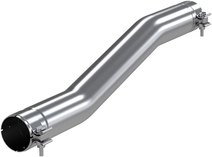 MBRP S5001409 T409 Stainless Center Section Straight Pipe — Post-Catalyst