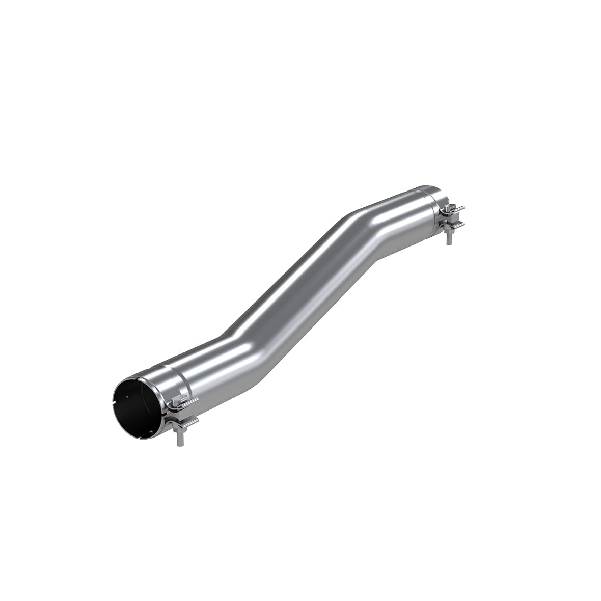 MBRP S5001409 T409 Stainless Center Section Straight Pipe — Post-Catalyst
