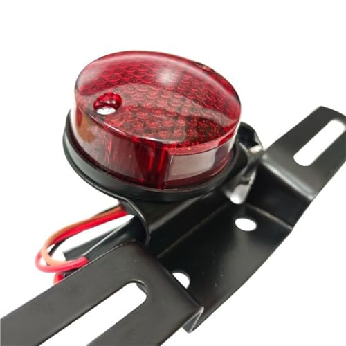 Trasero parada luces de motocicleta con acabado resistente custom 4