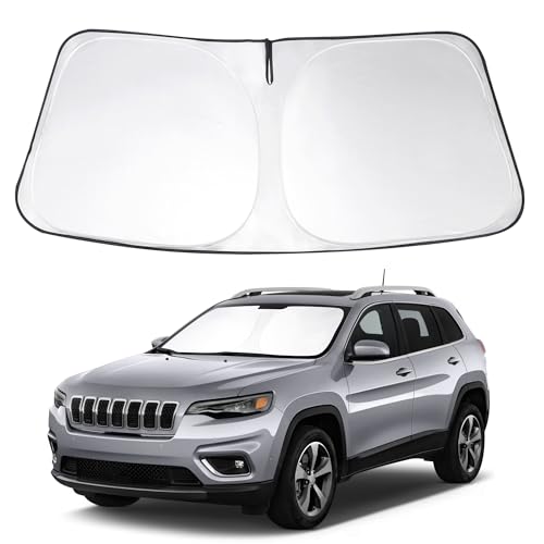 Image of Windshield Sun Shade Sunshade for 2014-2025 Jeep Cherokee