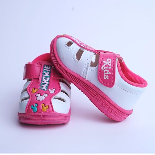 Image of Kids Chu-Chu Sound Musical First Walking Cozy Sandals for Baby Boys and Baby Girls Age 9-22 Months