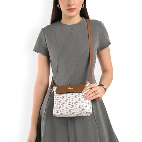 Image of Lavie Women's Mono LL Rio Flap Crossbody Sling Bag | Ladies Purse Handbag | Gift for Women