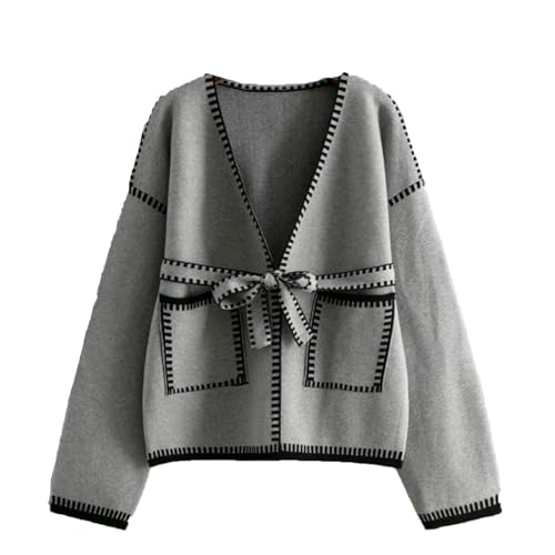 Image of JASCLS Women's Trendy Summer Long Sleeve Open Front Sweater Cardigans for Women