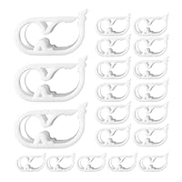 20 stuks Flow Control Slangklem, 6-12 mm Plastic Tubing Clips Verstelbare Buisklem, Afsluiten Waterstroom Controle Buis Clip