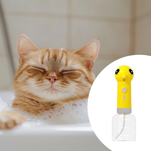 Bothyi Espumador de xampu para animais de estimação, chuveiro elétrico para cães, grande produção de