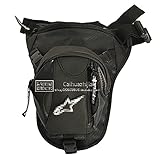 QSCTYG Pernera Moto Cachorro de Cruce al Aire Libre Motocicleta Multifunción Cintura Caballero Caballero Impermeable Bolsa de Pierna Bolsa de Muslo 466 (Color : A, Size : 27 10 30.5 cm)