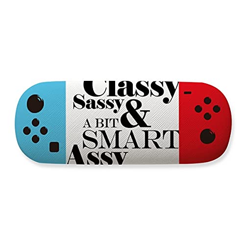 Étui à lunettes citation Classy Sassy boîtier rigide pour emporter vos montures partout avec style