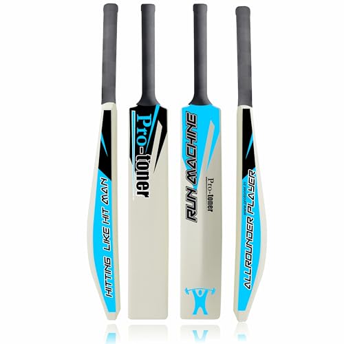 Protoner PU Foam Filled Tennis Cricket Bat Full Size Bat (35 X 4.5 inch) for All Age Group, Plastic