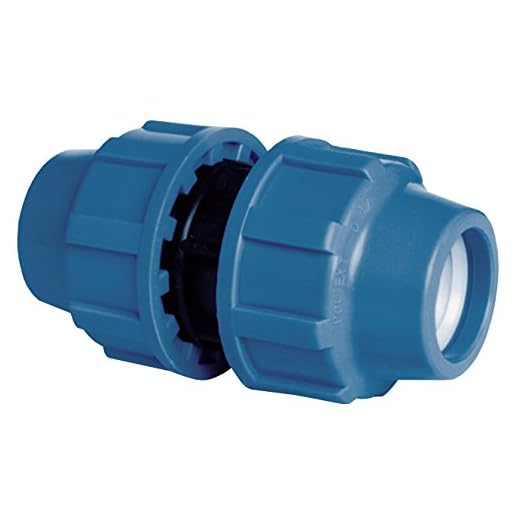 Cornat T610032 bevattningssystem koppling för PE-rör, Ø 32 mm, polypropylen, för kallt vatten