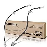 WUR-03R Brake Hose Ordering Information - 2017-2018 Subaru Impreza & 2017-2019 Crosstrek 2 A-Premium Front Driver and Passenger Brake Hydraulic Hose Compatible with Subaru Models - Forester 2009-2016, Crosstrek 2016, XV Crosstrek 2013-2015 - Replace# 26540SC012(Pack of 2)