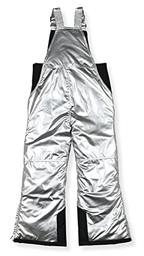 Arctic Quest Unisex Boys And Girls Ski & Snow Bib Overall, Metallic Silver, 7/8 #TOP1