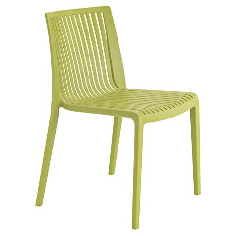 BrackenStyle Cool Side Restaurant Dining Chair (Green) Cover