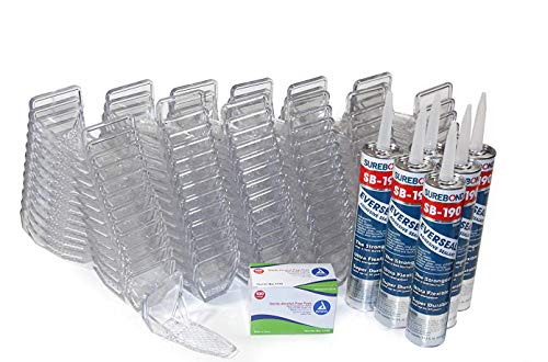Best Deal SnoBlox Deuce 150pc Snow Guards & Adhesive Kit for Metal Steel Corrugated Roof Best Deal SnoBlox Deuce 150pc Snow Guards & Adhesive Kit for Metal Steel Corrugated Roof