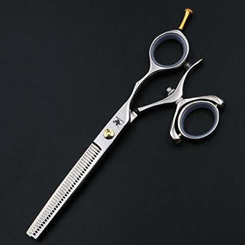 Hair Cutting Scissors, 6 inch Beauty Salon Cutting Shears Tools Barber Shop Hairdressing Scissors Styling Tools Professional Hairdressing Scissors Set BY ZZYY (Color : 1 set add case)
