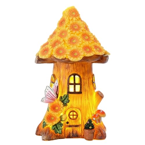 Lampes solaires champignon cadeau idéal statue de jardin résistante aux UV - 8