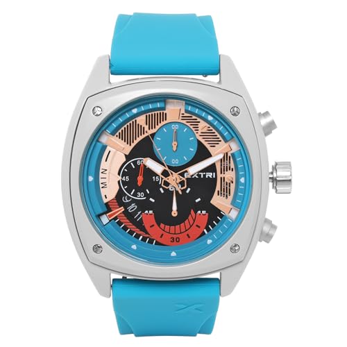 EXTRI Analog Blue Dial Mens Watch-X6056-C (B0D7HJ4JSW) Amazon Price History, Amazon Price Tracker