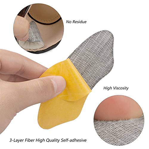 Image of Premium Heel Pads Inserts for Men & Women, Back of Heel Protectors Cushions, Prevent Shoe Slipping, Blisters & Loose Fit, Multicolor Heel Grips for Comfort & Support (Multicolor) (4 Pairs)