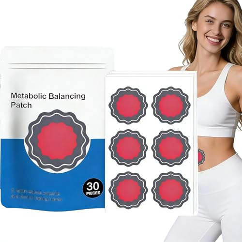 POP lina Parches Adelgazantes Slimpatch, 30 Parches Adelgazantes y Naturales de Hierbas, Parche para el Equilibrioes Metabólico, Calmantes Suavese, Slimpatch para Mujer y Hombre
