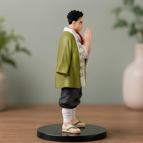 Image of Premium Action Figures Collectible for Office Desk, Study Table, Car Dashboard, Decoration for Anime Lovers, Fans, Kids, Collectors (Hashira)