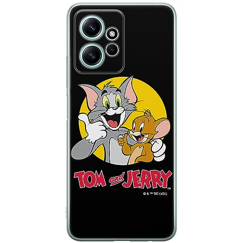 ERT GROUP mobile phone case for Xiaomi REDMI NOTE 12 4G original and officially Licensed Tom & Jerry pattern 013 optimally adapted to the shape of the mobile phone