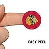 Chicago Blackhawks Logo Planner Calendar Scrapbooking Crafting Stickers #3