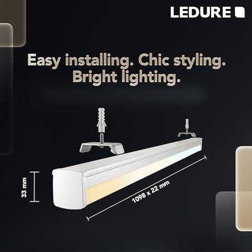 Image of LEDURE Flash Comet 20W LED Batten 4 Feet | Pack of 20 | Tiranga Decorative Tubelight for Independence Day & Republic Day Decorations, Home, Shop, Office & Event Lighting