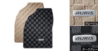 TOYOTA 08210-12A73-B0 Floor Mat Luxury Type For 4WD Cars Dark Gray Auris ZRE152H 154H NZE151H 154H