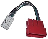 Cable conector adaptador AUX cambiador de CD 8 pines mini-ISO a Quadlock 12 pines para coche.
