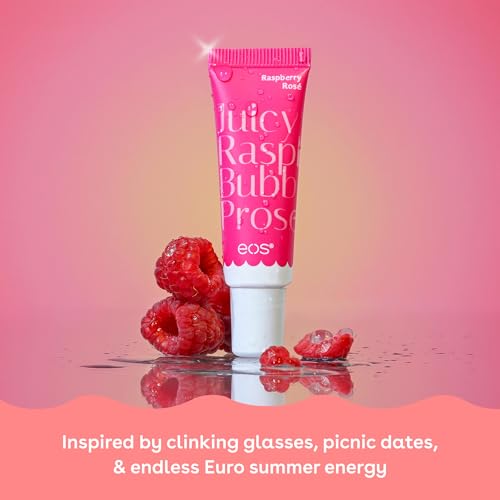 Image of eos Limited Edition 24H Moisture Super Balm, Raspberry Rose - Hydrating, Moisturizing Lip Treatment, For Dry Lips, Shea Butter, Cruelty-Free, 0.35 fl oz